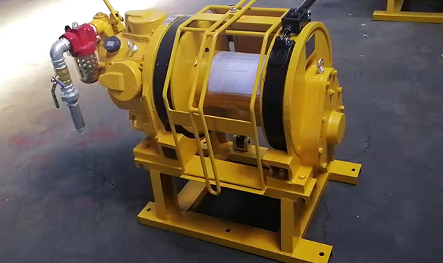 安全吊运，赋能高危！我司气动绞车顺利发往合作矿区